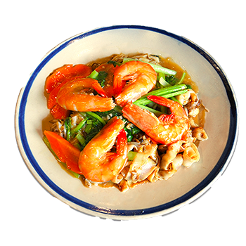 HỦ TIẾU XÀO TÔM